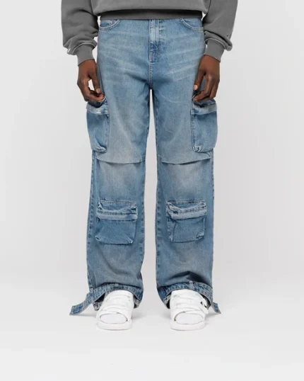 Denim cargo pants g