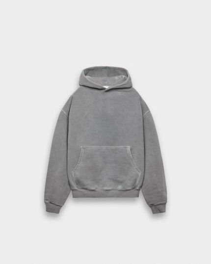 Heavy Stone Gray Basic Hoodie