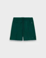 Nylon Track Shorts Green