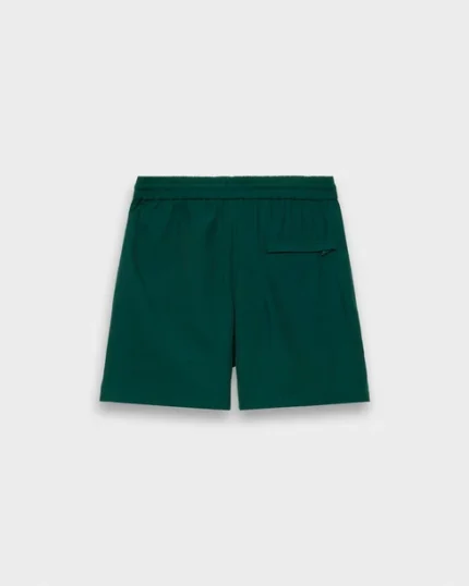 Nylon Track Shorts Green g