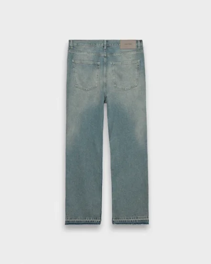 Open Hem Straight Denim gf