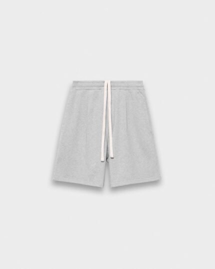 Pleated Sweatshorts