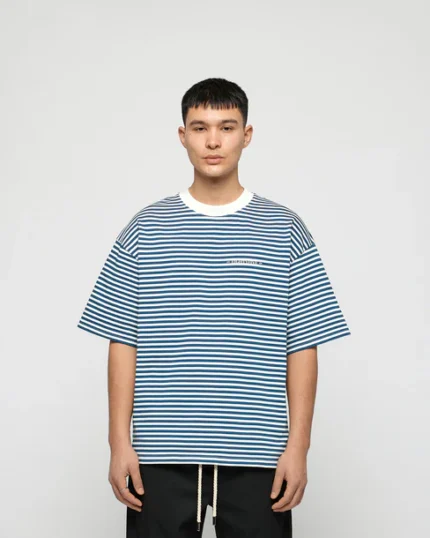 Striped Contrast T Shirt gf